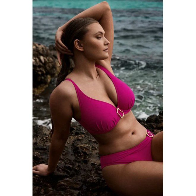 BIKINI BRA PLUNGE PADDED BIKINI SLIP TAI UVITA PRIMA DONNA 3